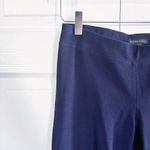 Eileen Fisher Navy System Washable Stretch Crepe Slim Ankle Pant Photo 1