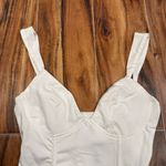 Princess Polly  Peyton Bodysuit White NWT Size 4 Photo 8