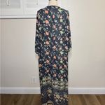 Free People Floral Long Kimono Cardigan Photo 1