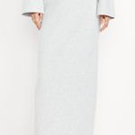 Old Navy | Cozy Maxi Column Skirt Light Heather Gray | Small Photo 0