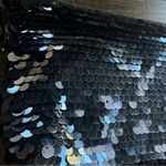 PINK - Victoria's Secret Victoria’s Secret 2012 Sequinned adjustable crossbody Bag, midnight blue 9”x6” Photo 8