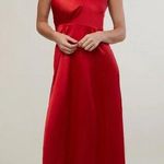 Rachel Parcell  One Shoulder Slit Midi Dress Size 6 Photo 0
