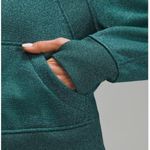 Lululemon storm teal/silver scuba oversized half zipped hoodie spark size XS/S Photo 9