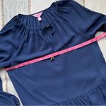 Lilly Pulitzer Tensley High Tide Navy Pullover Blouse Women’s Size XS Photo 5