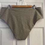 Madewell NWT High-Rise Bikini Bottom in Seersucker Photo 1