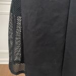Kardashian Kollection NWT Black Tank BodyCon Dress Mesh Sides L Photo 5