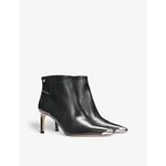 Hugo Boss Toe Cap Leather Heeled Boots 3 Photo 2