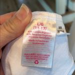 No Boundaries Solid White Cotton Long Sleeve T Shirt Photo 5