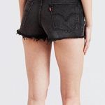 Levi’s Black High Waisted Shorts Photo 0