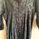 ZARA  Black Top Formal Floral Fashion Women Size Large Clothing Photo 1