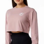 Alphalete Women's Dynasty Long Sleeve Crop Tee Size Small Photo 0