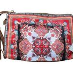 Chico's NWT  Medallion Boho Crossbody Handbag/Clutch Tassel Zip Removable strap Photo 0