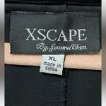 XScape Elegant Black Velvet Top with Rhinestone Detail vintage Y2K Photo 4
