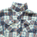 Thread & Supply Multicolor Plaid Teddy Jacket Blue Size L Photo 1