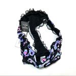 Salt+Cove Leopard print ruched bikini swim bottom Black Size M Photo 4