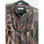 Coldwater Creek  Paisley Blouse Medium Old Money Career‎ Photo 4