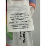 J.Crew  Dress Women XS Multi-Color Stripe Short Sleeve Split V-Neck Side Zip Photo 7