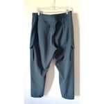 Athleta High Rise Endless Cargo Pant Green Blue Size 16 Photo 1
