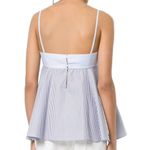 CARVEN STRIPED TANK TOP Blue Size M Photo 1