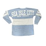 Exist Sea Isle  Blue and White Tee Photo 1