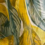 Free Press  Woman’s Yellow and Green Leaf Print Kimono Photo 4