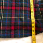 L.L.Bean Women's navy red green Scotch Plaid Flannel zip up Shirt Shacket Zip Hoodie Relaxed Fit. Orig $109 Excellent condition. Measurements in pics Photo 6