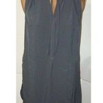 prAna New Womens NWT XS Natassa Tunic Coal Gray UPF Sleeveless Long Top Pockets Dark Photo 1