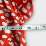 KIRUNDO Babydoll Tiered Casul Red and White Dress (965) Size XL Photo 8