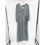 Mac Duggal  5213 Rainbow Multi Color Sequin V Neck Gown 12 NEW Photo 1