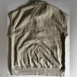 Abercrombie & Fitch Abercrombie Cream 90s quarter zip sweatshirt. Size XL Soft A&F collection Photo 2