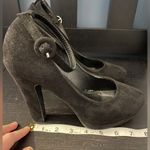 McKoine Black Platform Mary Jane Round Toe Pumps Women’s Size EUR 38 Photo 8