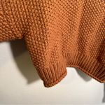 Etophe studios  Mock Neck Sweater Rust S/M Photo 5