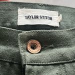 Taylor Stitch The Chore Pant in Dark Olive Boss Duck Size 31 Men Green Photo 4