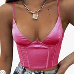 Amazon pink crop corset top Photo 0