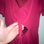 EXPRESS Burgundy Romper Photo 3