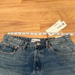 ZARA High Rise Cutoff Jean Shorts - NWT Photo 7