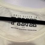 PINK - Victoria's Secret White waffle knit Victoria’s Secret pink long sleeve old navy Photo 1