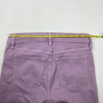 Gap  Lavender Hill Light Purple Skinny Ankle Denim Legging Size 25 Photo 9