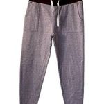 Life Integrity Earth purple and white comfortable knit sweatpants pockets Size M Photo 0