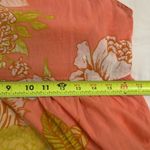 True Destinations Coral Floral Swimsuit Cover Up Womens Size Small Beach Orange Photo 6