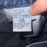 Bugle Boy Vintage  Jeans Shorts Womens Sz 31w/ 30in Faded Hi Rise Cutoff Denim Photo 2