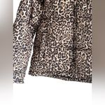 Michael Kors Leopard Print Women's Hooded Coat In Size M Photo 3