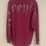 Disneyland Spirit Jersey Shirt Womens Small Pink Glitter Disneyland Resort Photo 0