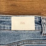 ZARA  Long High Rise Flare Jeans Photo 5