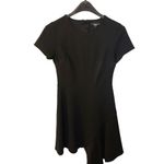 Slate + Willow  • Black Ruffle Edge Hem Dress Size 4 Photo 4