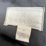Caslon  Steel‎ Blue Open Front Lightweight Draped Jacket Photo 6