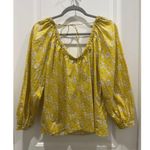 J.Crew NWT Made With Liberty Fabric V-neck Top Liberty Capel Floral Cotton XS Photo 5