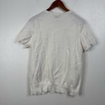 Lands' End Lands’ End Pima Cotton Short Sleeve Sweater Top Size Large Photo 1