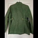 Boden Green Wax Coated Barn Coat size 16 Photo 8
