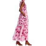 Banjanan Cosmos Maxi Dress, Floral Mix Cotton Voile New w/Tag Size XL Photo 2